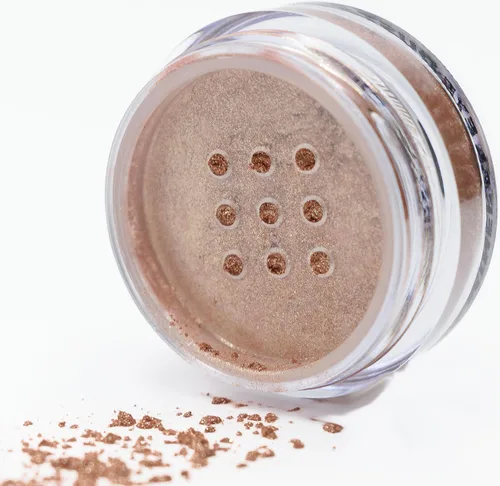 Adobe Glaze - Tarro de pigmento para sombra de ojos con purpurina mineral, sin talco ni parabenos, sin pruebas en animales y libre de crueldad