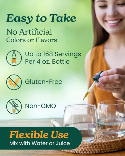 Vista 4 de Herb Pharm Extracto líquido de ajo orgánico certificado para apoyo cardiovascular y circulatorio, 4 onzas