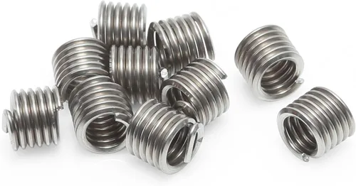 Vista 3 de OEMTOOLS 25611 Kit de reparación Fix-A-Thread de 1/2 pulgada, UNC 1/2"-13, 10 piezas de insertos de acero inoxidable, ideal para restauración