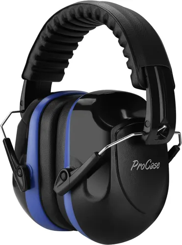Vista 34 de ProCase - Orejeras con reducción de ruido, protección auditiva a prueba de sonido, auriculares con cancelación de ruido NRR 28dB para adultos, niños