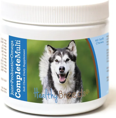 Vista 305 de Healthy Breeds Cavalier King Charles Spaniel - Multivitamínico todo en uno, completo con probióticos, glucosamina, condroitina y omegas, 60