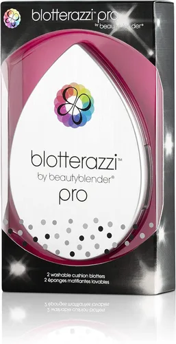 Vista 5 de Beautyblender® Blotterazzi® Esponja de maquillaje reutilizable original, incluye espejo compacto, re-texturiza el maquillaje, absorbe el exceso