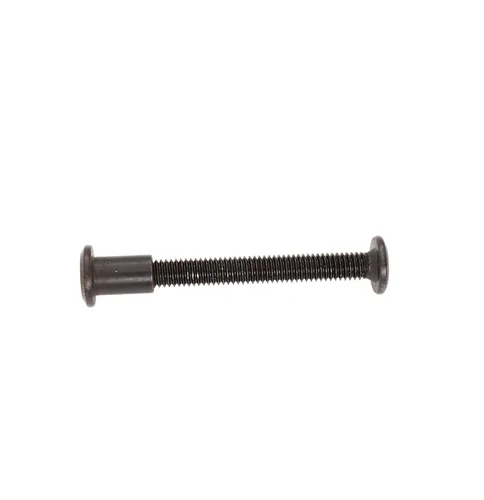 Vista 37 de binifiMux Juego de 10 tuercas hexagonales M6 x 0.394 in, tornillos negros M6x15mm, para muebles, camas y armarios