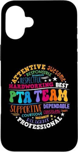 Vista 22 de iPhone 16 Parents Teacher Association Team Supporter PTA Team Case