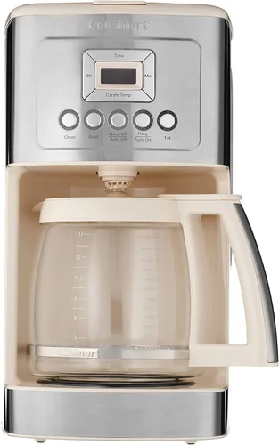 Vista 14 de Cuisinart Cafetera de 14 Tazas, Máquina de Café Programable PerfecTemp con Jarra de Vidrio, Configuración de 1-4 Tazas, Control de Fuerza de Acero