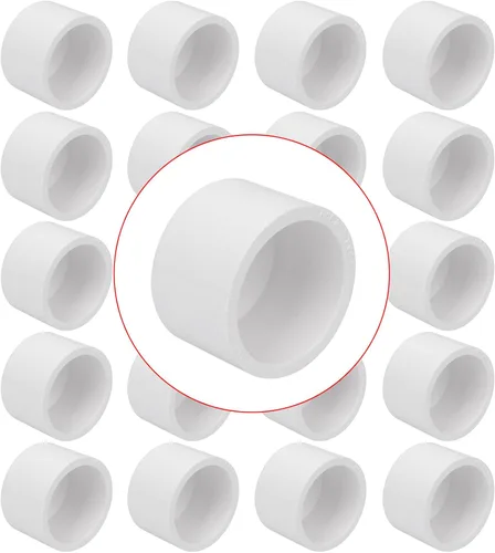 Vista 21 de Adaptador de acoplamiento de tubería de PVC de 4 pulgadas, accesorios de tubería (enchufe x enchufe), paquete de contratista, cédula 40, conectores