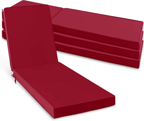Vista 23 de Summsun Cojines para tumbonas para exteriores, impermeables, resistentes a la decoloración, almohadillas para tumbonas de patio con funda extraíble