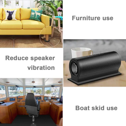 Vista 7 de DGSL Hojas de espuma adhesiva de neopreno, 12'' de ancho x 59'' de largo x 1/2'' de grosor, hoja de almohadilla de goma autoadhesiva tipo esponja