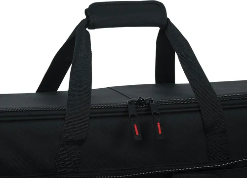 Vista 13 de Estuche ligero Gator con asa retráctil y ruedas, se adapta a teclados estándar de 49 notas y pianos eléctricos, (GK-49)