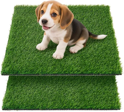 Vista 14 de Almohadilla de Hierba Artificial para Orinar para Perros, Almohadillas de Reemplazo de Hierba Falsa para Entrenamiento de Orinal para Mascotas
