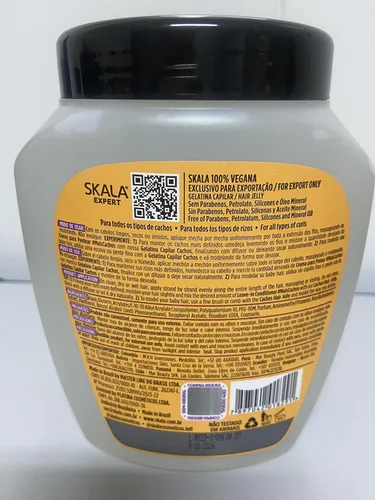 Vista 3 de SKALA - Linha Expert - Gelatina Capilar Cachos 1000 Gr - (Colección Expert - Crema de Gel para Cabello Rizado 35.2 Oz)