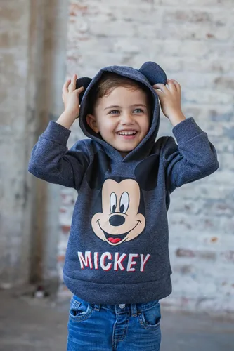 Vista 6 de Disney Lion King Winnie the Pooh Pixar Monsters Inc. Mickey Mouse Lilo & Stitch Fleece Pullover Hoodie Infant to Big Kid