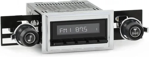 Retro Manufacturing LB-118-37-73-B Radio de larga playa (Chevy Corvette 1968-76)