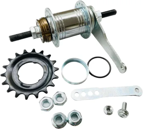 Vista 6 de Juego de conversión de cubo de bicicleta, freno trasero, 36 agujeros, herramienta de repuesto para bicicleta, juego de conversión de cubo