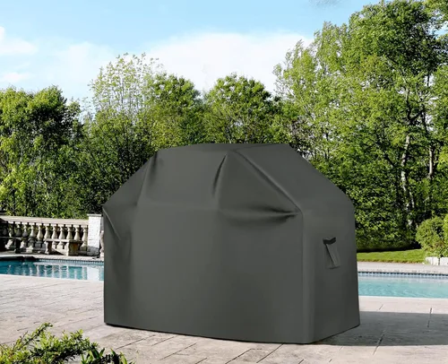 Vista 6 de ABCCANOPY Cubierta de parrilla para horno de barbacoa de gas, cubierta para horno al aire libre, impermeable y resistente al polvo, resistente a