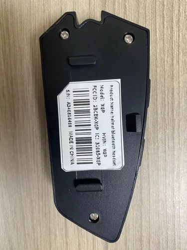 Vista 8 de X1 - Auriculares Bluetooth para casco de motocicleta V5.3 con asistente de voz, altavoces de casco de 1.575 in con IP67 impermeable, auriculares