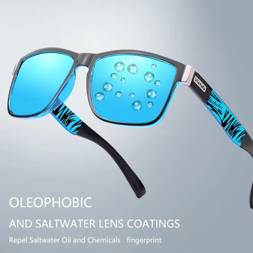 Vista 3 de Gafas de sol deportivas polarizadas para hombre Ciclismo Correr Pesca Golf Moda Gafas de sol Mujeres HD6009