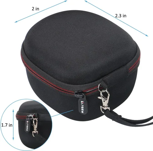 Vista 5 de LTGEM - Funda para orejeras delgadas de Walker's Razor, bolsa de transporte protectora de viaje de almacenamiento duro