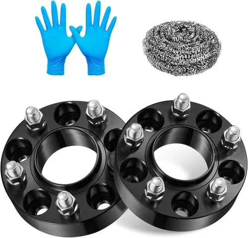Vista 12 de BDFHYK Separadores de ruedas 5x115mm 1.25 pulgadas 5x4.5 con centro de rueda Hubcentric compatibles con Chrysler 300 300M Challenger Charger Magnum