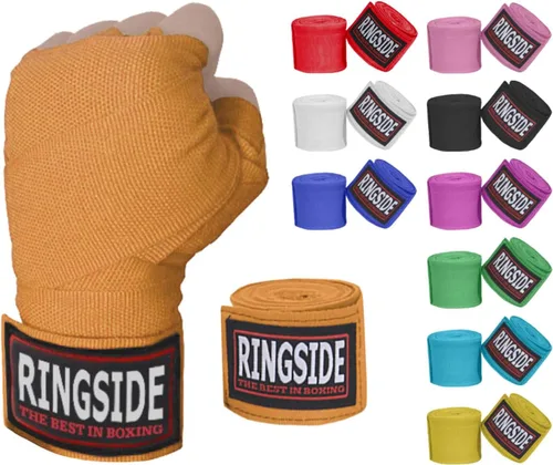 Vista 6 de Ringside estilo mexicano Muay Thai MMA Kickboxing Boxeo Mano Wraps (1par)
