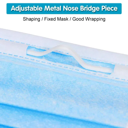 Vista 4 de Mascarilla desechable – Paquete de 50 mascarillas de uso diario de un solo uso