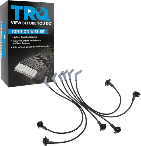 Vista 156 de TRQ Juego de cables de bujía de encendido del motor compatible con Hyundai Tucson Kia Sportage 2.7L Nrew