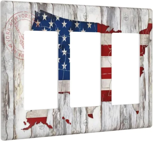 Vista 168 de Pintura al óleo de flores abstractas de 1 cuadrilla de interruptor de luz dúplex individual cubierta de salida placa de pared decorativa Placa