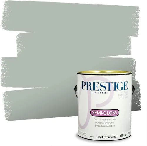 Vista 15 de PRESTIGE Paints - Pintura exterior e imprimación en uno, 1 galón, satinado, verde Bayou