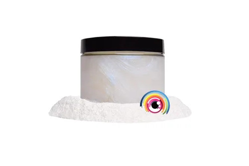 Vista 10 de Pigmento en polvo de mica “Galactic Ghost Blue” (1.76 onzas / 50g) Aditivo multiuso para manualidades DIY Carpintería, bombas de baño naturales