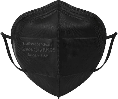 Vista 8 de Breatheze KN95 Face Masks Made in USA - Face Masks Disposable KN95 Mask - FDA Registered Masks