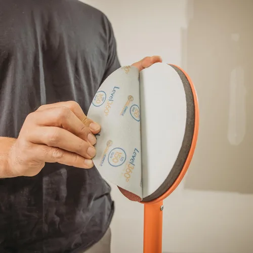 Vista 7 de Full Circle International Inc. R360 Radius360 - Herramienta de lijado con cubo central intercambiable de 9.0 in, redondo