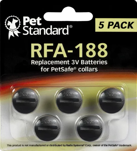 PetSafe - Baterías de repuesto compatibles con RFA-188 (paquete de 5)