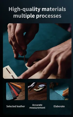 Vista 7 de CCSmall Funda para Xiaomi Poco M4 Pro 5G Premium PU Funda de cuero, [Funda interior TPU a prueba de golpes] Funda de teléfono con tapa para Xiaomi