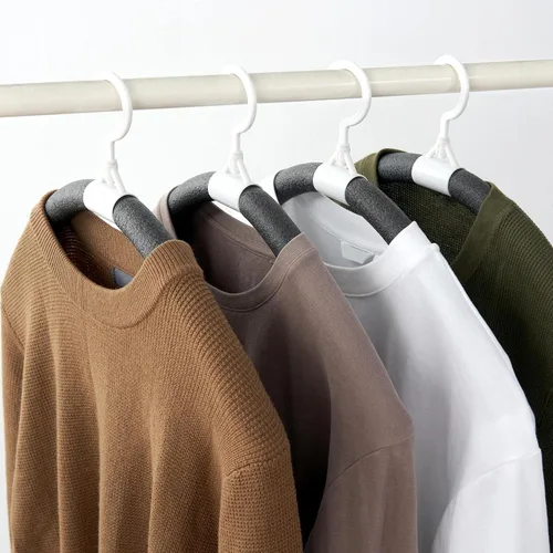 Vista 6 de Displays By Jack Perchas para suéter sin hombros acolchadas y antideslizantes, flexible y flexible para ropa sin golpes, ajustable, versátil, ancho