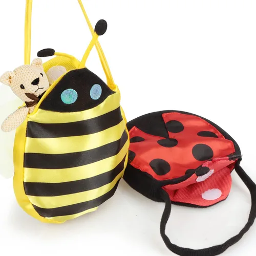 Vista 7 de Toycost Disfraz de princesa para niñas de 3 a 7 años de edad mariquita abeja mariposa hada verde