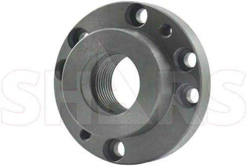 Vista 6 de Shars Mandíbulas duras sólidas de 4" 4 mordazas independientes con placa trasera roscada semimecanizada de 1-1/2-8 3.93", requiere mecanizado