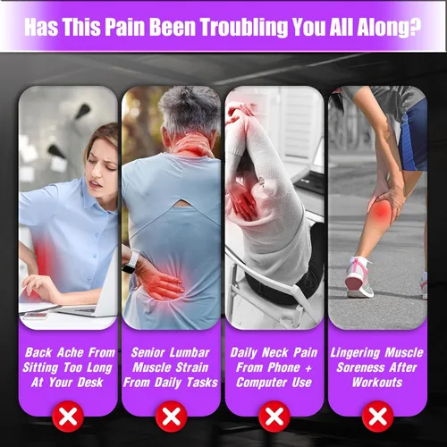 Vista 6 de Pistola de masaje de 24 cabezas, masajeador muscular de percusión de tejido profundo, 99 velocidades, 9 modos, masajeador eléctrico de mano