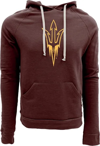 Vista 2 de Blue 84 NCAA - Sudadera con capucha de triple mezcla con licencia oficial de la Ncaa para hombre, color del equipo icono