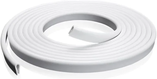 Vista 7 de Protección de borde de puerta de automóvil, 16 pies de forma de U transparente sin pegamento, protector de borde de puerta de automóvil, tiras