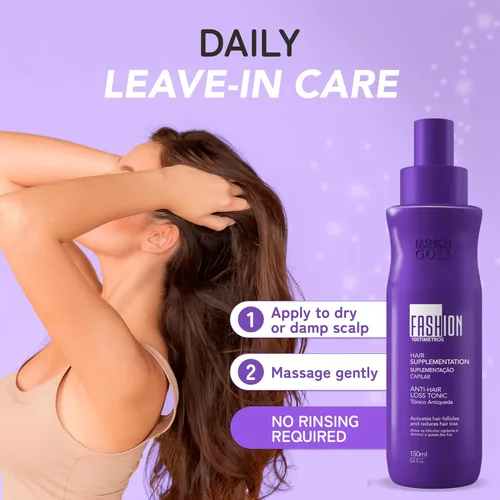 Vista 6 de Fashion Gold Tónico antiadelgazamiento 5.1 fl oz / 100Tímetros