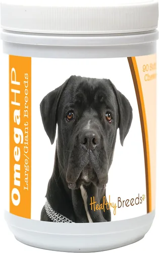 Vista 133 de Healthy Breeds Affenpinscher Omega HP - Masticables suaves para piel y pelaje, 60