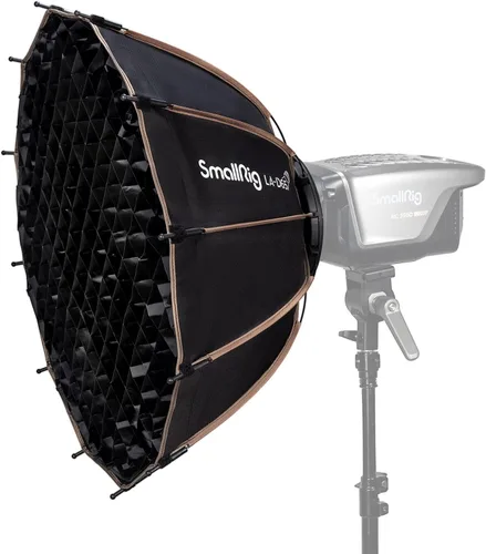 SMALLRIG Caja de luz parabólica LA-D65 de 65 cm de liberación rápida, compatible con SmallRig RC 120D/RC 120B/RC 220D/RC220B y otras luces de