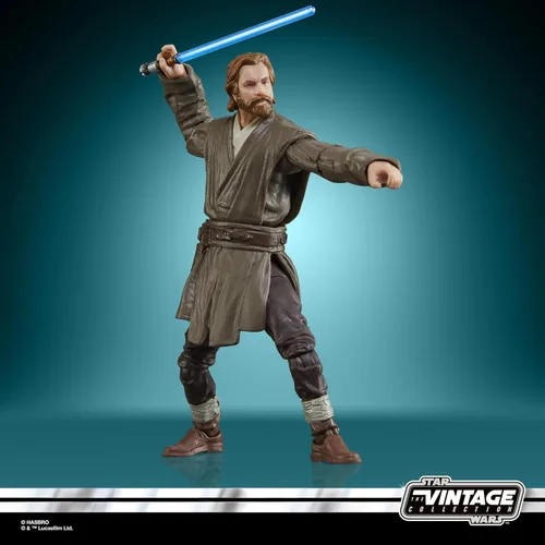 Vista 11 de STAR WARS The Vintage Collection Obi-Wan Kenobi (Showdown) y Darth Vader (Showdown), Obi-Wan Kenobi - Figuras de acción de 3.75 pulgadas, paquete
