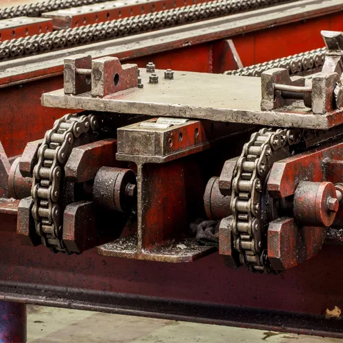 Vista 6 de uxcell Piñón tensor de cadena #35, diámetro de 0.472 in, tensor de 17 dientes de paso de 3/8 pulgadas, acero al carbono C45 con acabado de óxido