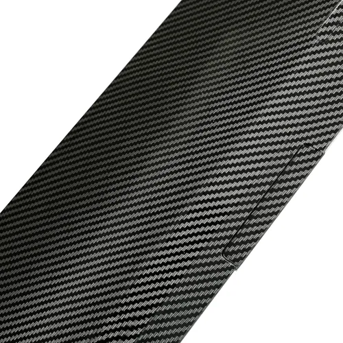 Vista 2 de HECASA Faldas laterales compatibles con Chevy Camaro LT LS SS 2010-2015 Kit de cuerpo de extensión de fibra de carbono de plástico par de impresión
