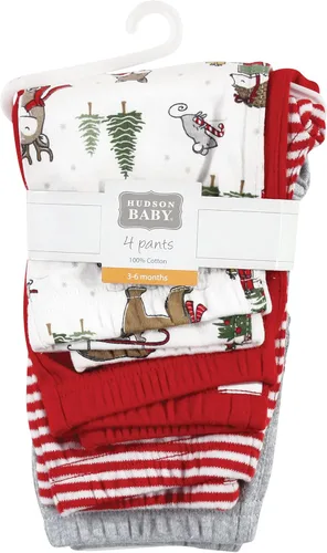 Vista 2 de Hudson Baby - Pantalones deportivos y mallas de algodón para bebés