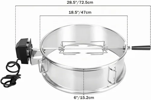 Vista 7 de onlyfire - Kit combinado multiusos de acero inoxidable y pizza