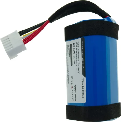 Vista 3 de Batería de repuesto de 10000 mAh para altavoz Charge 5 CHARGE5BLUAM, se adapta a la pieza No. GSP-1S3P-CH4A