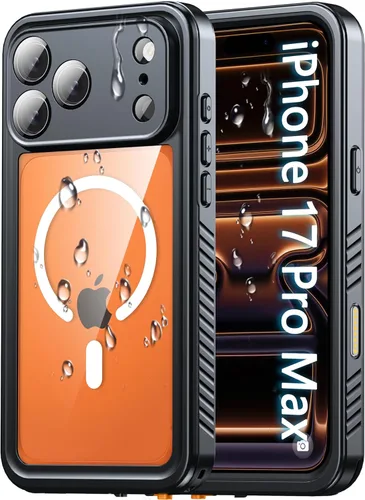 Vista 8 de Oterkin Funda impermeable para iPhone 16, funda de cuerpo completo 360° resistente 16 con protector de pantalla HD integrado y protector de cámara