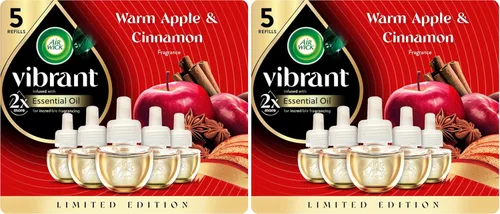 Vista 11 de Air Wick Vibrante repuesto de aceite perfumado para enchufar, infundido con aceites esenciales, ambientadores enchufables para el hogar, aroma